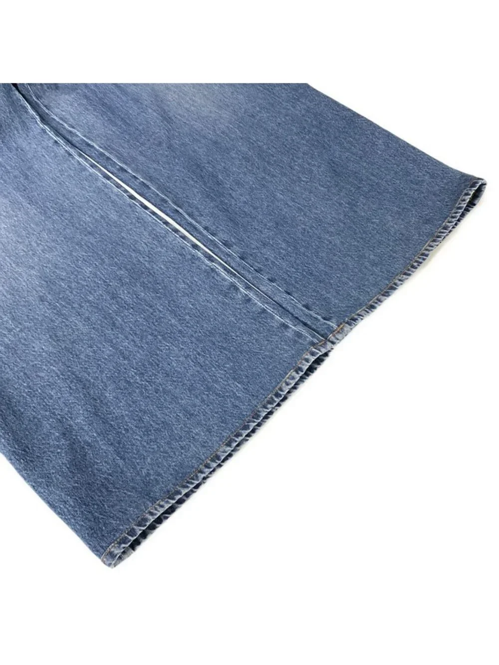 Chanel Jeans 36 S Blue Rhinestone Cotton